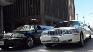 Black and White Limo